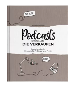 Mockup Buch Podcast Braun 257x300