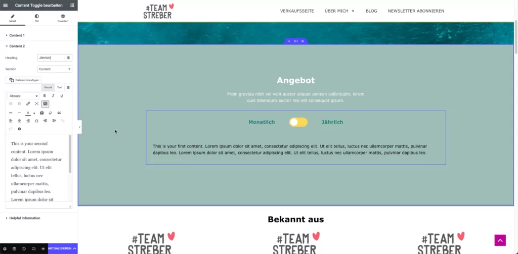 Ultimate Addons for Elementor im Testbericht: Wie gut ist das Elementor Add-on? 2023 04 19 14 09 40