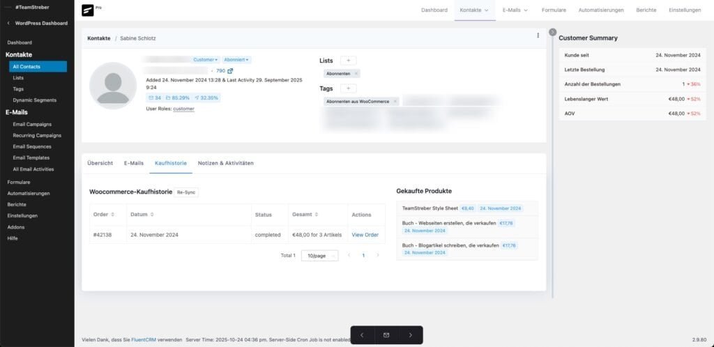 FLuent CRM Kontakte 1024x498