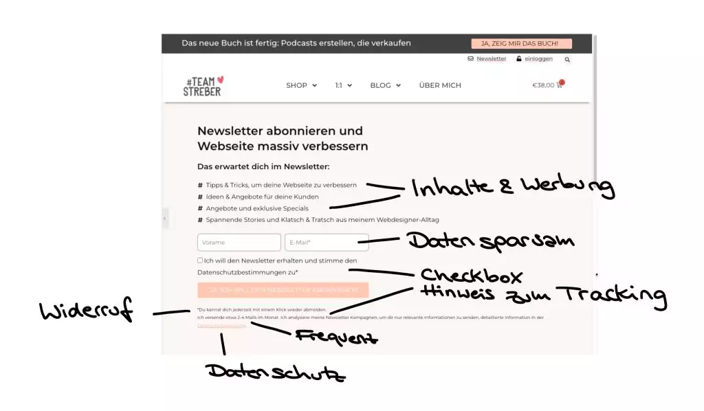 Newsletter Formulare DSGVO konform erstellen Unbenanntes Projekt 2 1024x598