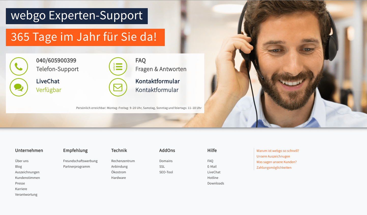 Startseite festlegen im Customizer 4