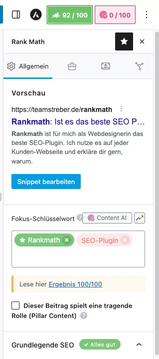 Rankmath: Ist es das beste Wordpress SEO Plugin für SEO Optimierung? Image 230